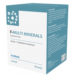 F-Multi Minerals firma Formeds. Proszek. Minerały